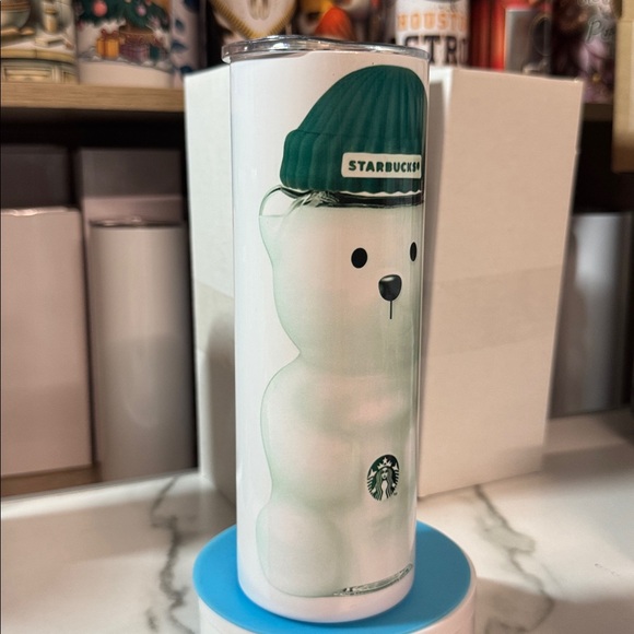 20oz Starbucks Bear Tumbler - Picture 6 of 7